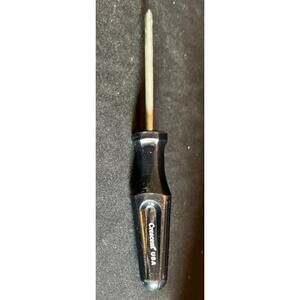 Vintage Crescent Phillips #1 Screwdriver Made in USA Black Great Condition